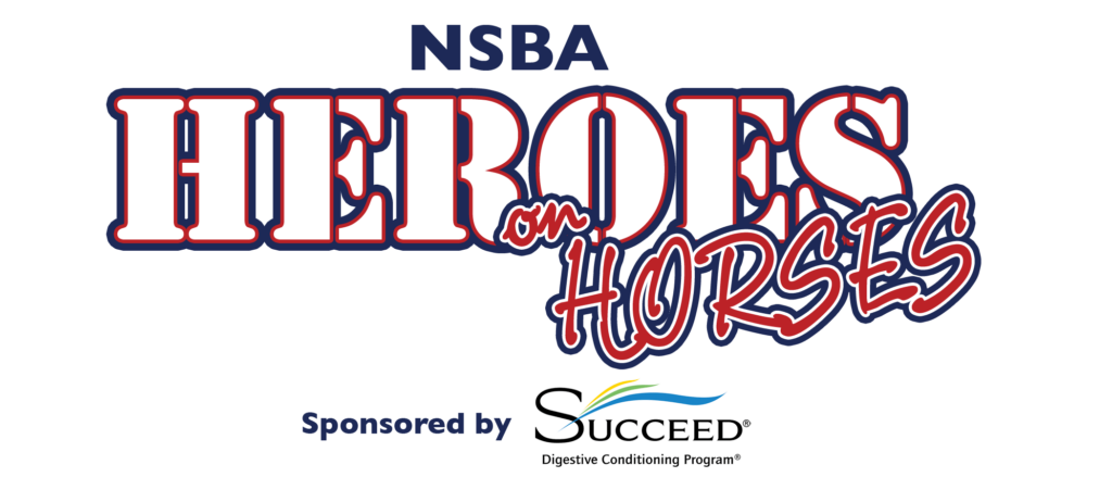 NSBA Heros on Horses Logo