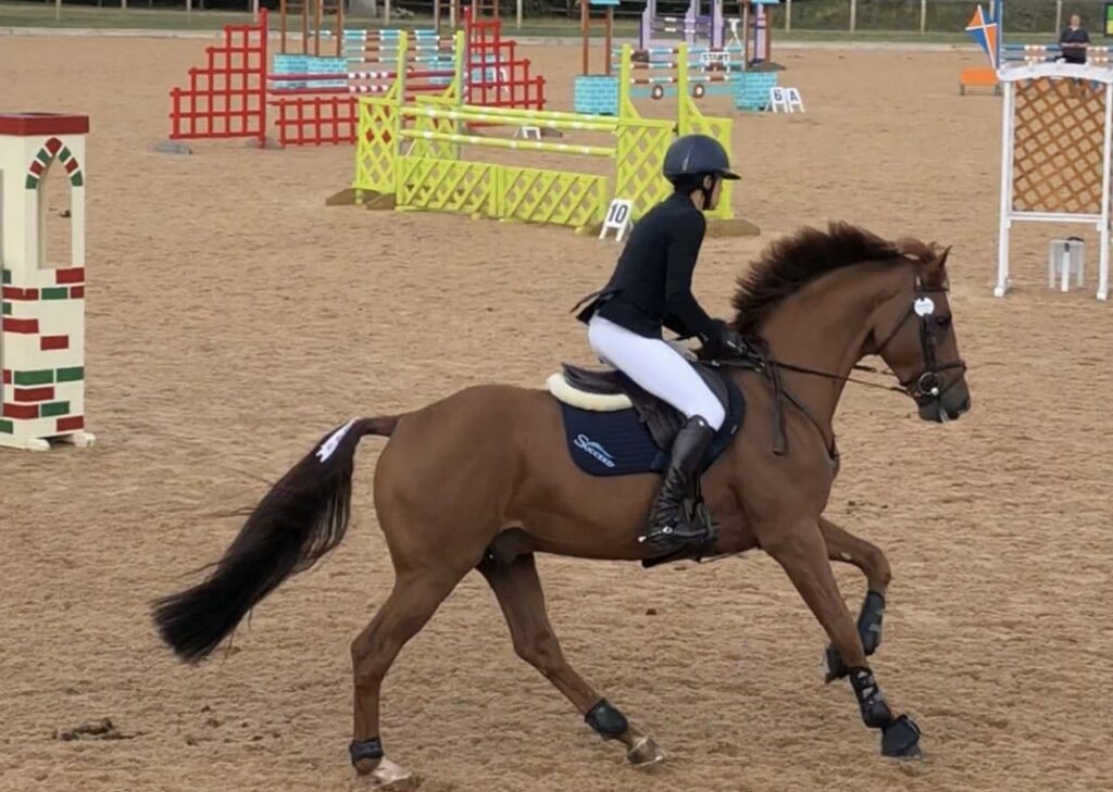 British Showjumper Tess Carmichael