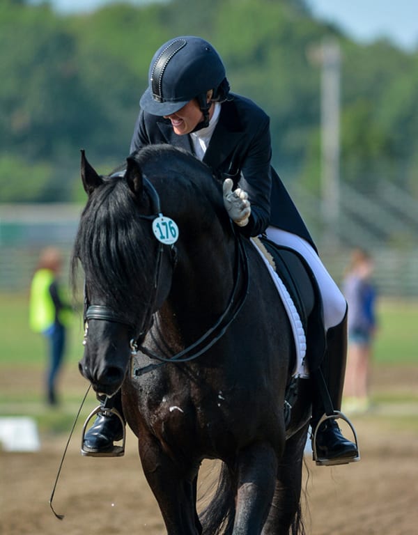 Liz Austin riding