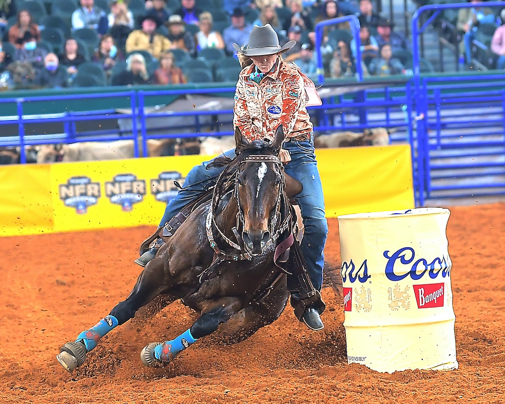 Cheyenne Wimberly barrel racing