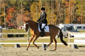 Katie Passerotti and her horse Bastian