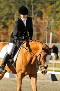 Katie Passerotti and her horse Bastian